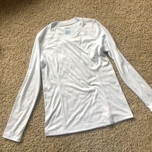 Columbia white long sleeve- hiking or workout shirt